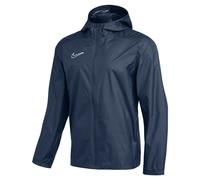 Nike Kids Unisex Academy 25 Rain Jacket Waterproof Coat Navy FZ9858 - Size X-Large