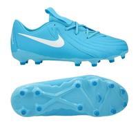Nike Kids Unisex BOYS / GIRLS PHANTOM GX II ACADEMY FG FOOTBALL BOOTS JUNIOR FD6722 - Blue - Size UK 13.5 Kids