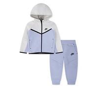 Nike Kids Unisex Tech Fleece Full Zip Tracksuit, Multi, Size 4-5 Years Print