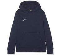 Nike Kid's Y HOODIE PO FLC TM CLUB19 Sweatshirt, Obsidian (White), X-Small