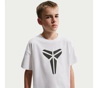 Nike Kobe Older Kids' Dri-FIT Max90 T-Shirt - White - Polyester/Cotton S