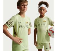Nike Kylian Mbappé Academy Older Kids' Dri-FIT Short-Sleeve Football Top - Green - Polyester L