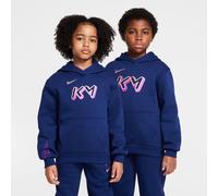 Nike Kylian Mbappé Club Fleece Older Kids' Football Hoodie - Blue - Cotton/Polyester M