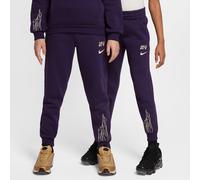 Nike Kylian Mbappé Club Fleece Older Kids' Football Joggers - Purple - Cotton/Polyester S
