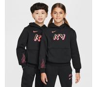 NIKE Kylian Mbappe CLUB FLEECE PULLOVER HOODIE KIDS SIZE L (HQ3685 010) BLACK