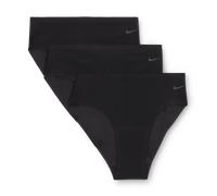 Nike Leak Protection: Period Girls' Briefs (3 Pack) - Black - Polyester/Elastane M
