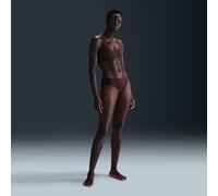 Nike Leak Protection: Period Women's Brief Underwear - Brown - Polyester/Elastane M (UK 12-14)