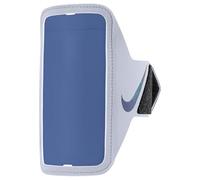 Nike Lean Arm Band - Sports Phone Armband for Running & Training - Smartphone Armband, Ghost/Black/Comet Blue, One Size