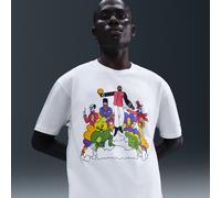 Nike LeBron 'Heat Wave' Men's Basketball T-shirt - White - Cotton XL