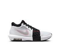 Nike LeBron Witness 8 Basketball Shoes (FB2239-103, White/University Red/Black)