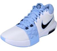 44 1/2 Nike Lebron Witness Viii Shoe, White/thunder Blue-aluminum_100
