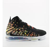 Nike Lebron XVII Black Textile Unisex Lace Up Trainers BQ3178 005 - Size UK 6.5