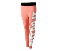 Nike Leg A See Just Do It Tight Women - coral, white, Size L