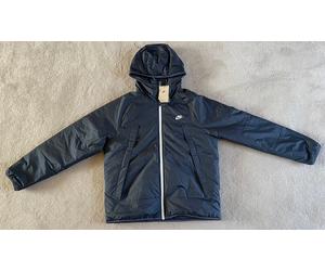 Nike Legacy Therma-Fit Reversible Zip-Up Coat Jacket Black DH2783 010 RRP £140