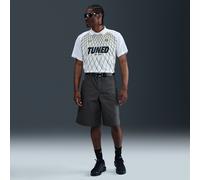 Nike Life Men's Big Canvas Shorts - Grey - Cotton UK 40