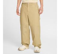 Nike Life Men's Carpenter Trousers - Brown - Cotton UK 32