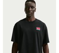 Nike Life Men's Short-Sleeve Boxy Knit Top - Black - Cotton XL