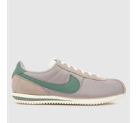 Nike Light Grey Cortez Youth Trainers UK 4 (EU 36½)