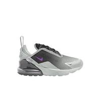 Nike Little Kids Nike Air Max 270 Trainers, Photon Dust/Bright Violet-Blac, Size 10 Younger Photon Dust/Bright Violet-Blac
