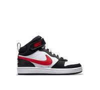 Nike Little Kids Nike Court Borough Mid 2 Trainers, White/University Red-White-Bla, Size 5 Older White/University Red-White-Bla