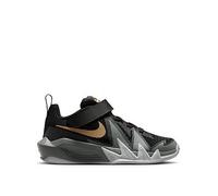 Nike Little Kids' S.T. Dynamite Trainers, Black/Metallic Gold-Wolf Grey-, Size 11 Younger Black/Metallic Gold-Wolf Grey-