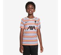 Nike Liverpool 21 22 Kids Dri FIT Pre Match SS Top