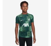Nike Liverpool 23 24 Kids Dri Fit Pre Match Academy SS Top
