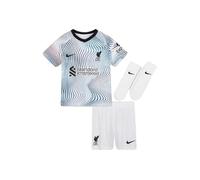 Nike Liverpool Away Babykit 2022 2023 6-9 Months White/Black