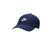 Nike Logo Embroidered Baseball Cap Navy Print
