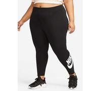 Nike Logo Print Leggings Black