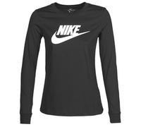Nike Long Sleeve T-shirt W NSW TEE ESSNTL LS ICON FTR in Black EU S