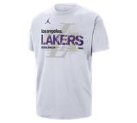 Nike Los Angeles Lakers Courtside Men's Jordan '85 NBA Statement T-Shirt - White - Cotton L