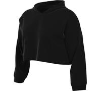 NIKE Luxe Hooded Sweatshirt Black/Iron Grey M