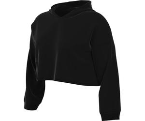NIKE Luxe Hooded Sweatshirt Black/Iron Grey XL