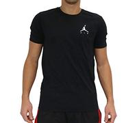 Nike M J Jmpmn Air Embrd Tee T-Shirt - Black/(White), Small