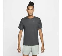 Nike M Nk Breathe Run Top Ss T-Shirt - Iron Grey/Iron Grey/(Reflective Silver), X-Large