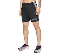 Nike M Nk Chllgr Short 7In Bf Gx FF Sport Shorts - Black/(Reflective Silver), Large