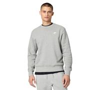 Nike Club Men's Fleece Crew - Grey - Cotton/Polyester XS