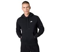 Nike Club Men's Pullover Fleece Hoodie - Black - Cotton/Polyester M