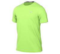 Nike Miler Men's Dri-FIT UV Short-Sleeve Running Top - Green - Polyester M