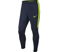 Nike M NK Dry SQD17 KPZ Trousers for Man, Blue (Obsidian/Volt/Volt), S