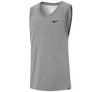 Nike M Nk Dry Tank Dfc Solid Tank Top - Dark Grey Heather/(Black), XX-Large