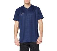 Nike M Nk Dry Tiempo PREM JSY Ss T-Shirt - Midnight Navy/Midnight Navy/University Red/(White), X-Large