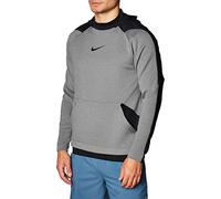 Nike M Nk Hd Po Flc Npc Sweatshirt - Charcoal Heathr/Black/XXX-Large