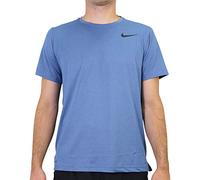 Nike M NK Top SS HPR Dry T-Shirt - Mystic Navy/Stone Blue/Heather/(Black), XXX-Large