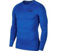 Nike M Np Top Ls Tight Long Sleeved T-Shirt - Game Royal/(Black), Small