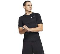 Nike M Np Top Ss Tight T-Shirt - Black/(White), XXX-Large