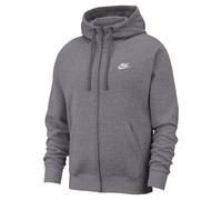 Nike M Nsw Club Hoodie Fz Bb Sweatshirt - Charcoal Heathr/Anthracite/(White), XX-Large