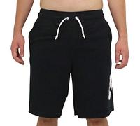 Nike M Nsw He Short Ft Alumni Sport Shorts - Black/White/4X-Large