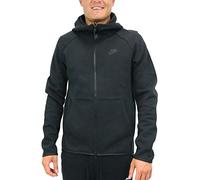 Nike M Nsw Tch Flc Hoodie Fz Sweatshirt - Black/(Black), 4X-Large